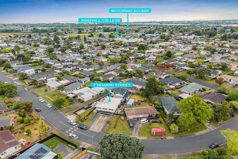 Photo of property in 7 Tatariki Street, Rosehill, Papakura, 2113