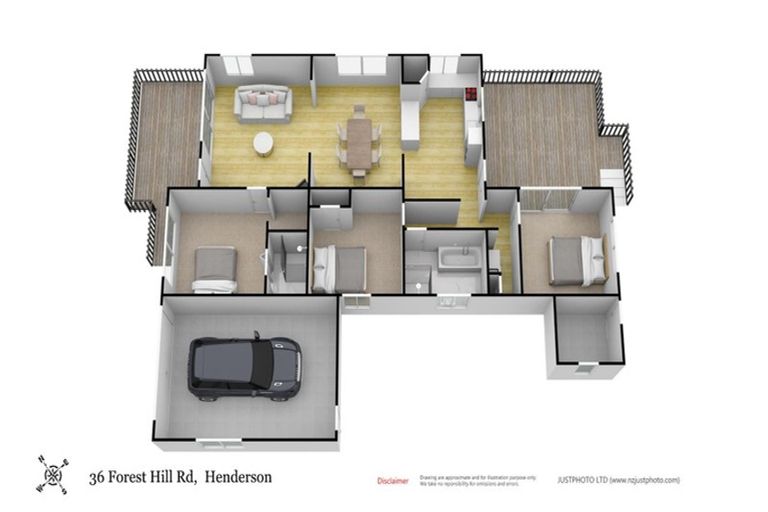 Photo of property in 36 Forest Hill Road, Henderson, Auckland, 0612