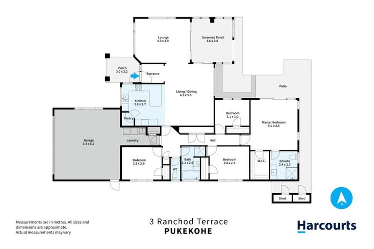 Photo of property in 3 Ranchod Terrace, Pukekohe, 2120