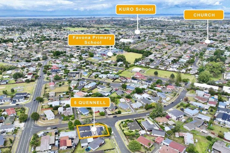 Photo of property in 5 Quennell Avenue, Favona, Auckland, 2024