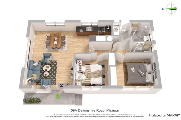 Photo of property in 59 Devonshire Road, Miramar, Wellington, 6022