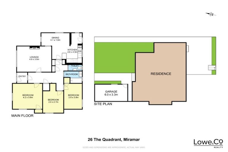 Photo of property in 26 The Quadrant, Miramar, Wellington, 6022