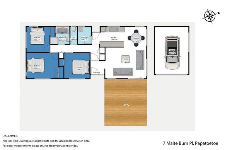 Photo of property in 7 Malte Brun Place, Papatoetoe, Auckland, 2025