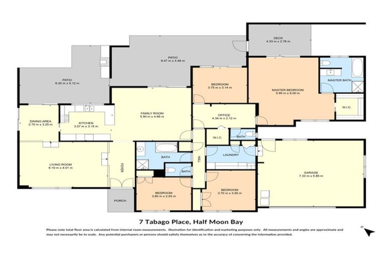 Photo of property in 7 Tabago Place, Half Moon Bay, Auckland, 2012