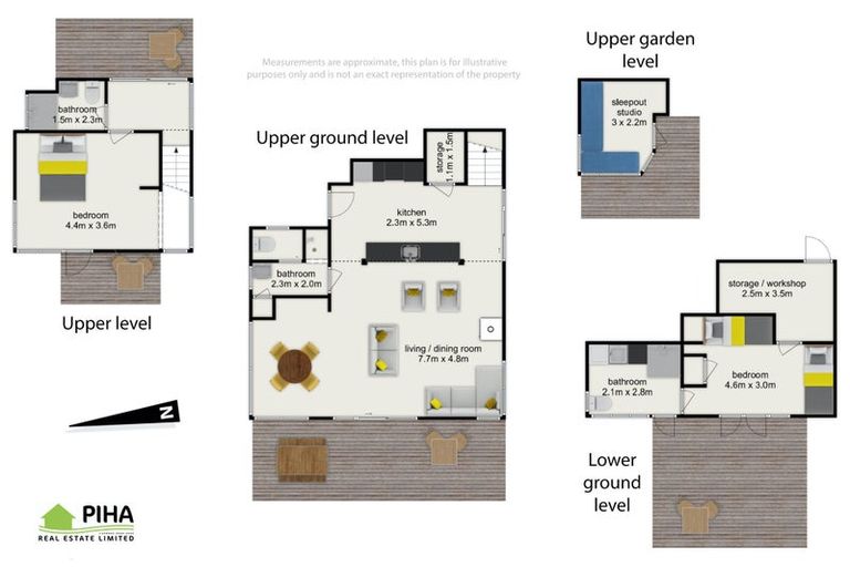 Photo of property in 61 Garden Road, Piha, 0772