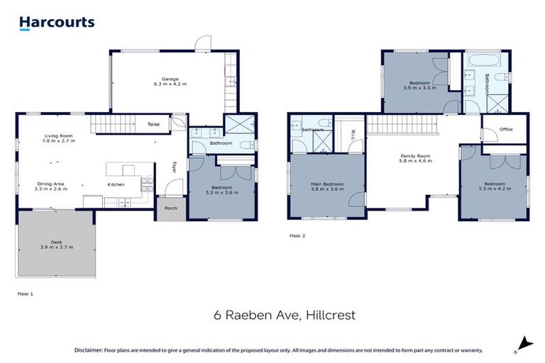 Photo of property in 6a Raeben Avenue, Hillcrest, Auckland, 0627