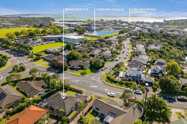 Photo of property in 56 Ian Sage Avenue, Long Bay, Auckland, 0630
