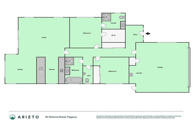 Photo of property in 25 Waituna Street, Pegasus, 7612