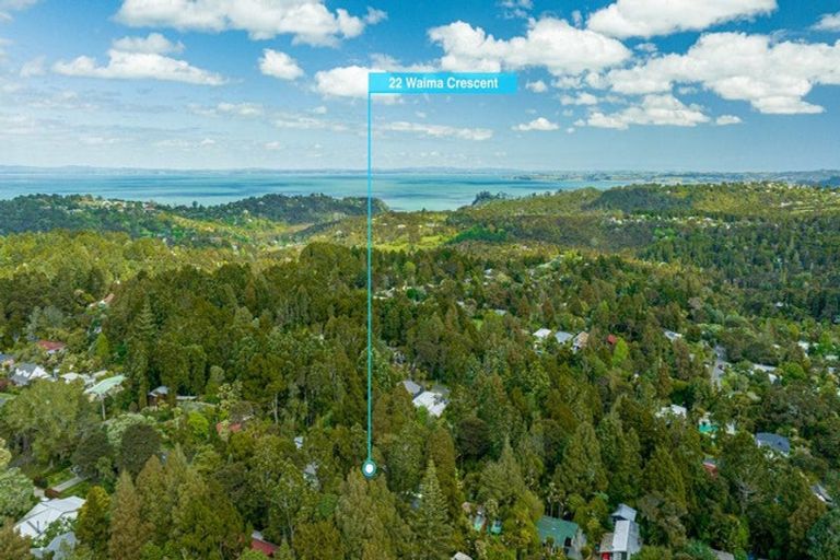 Photo of property in 22 Waima Crescent, Titirangi, Auckland, 0604