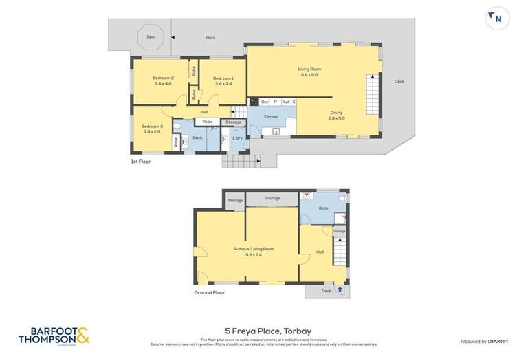Photo of property in 5 Freya Place, Torbay, Auckland, 0630