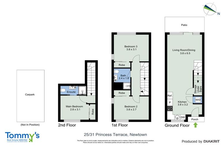 Photo of property in 25/31u Princess Terrace, Newtown, Wellington, 6021