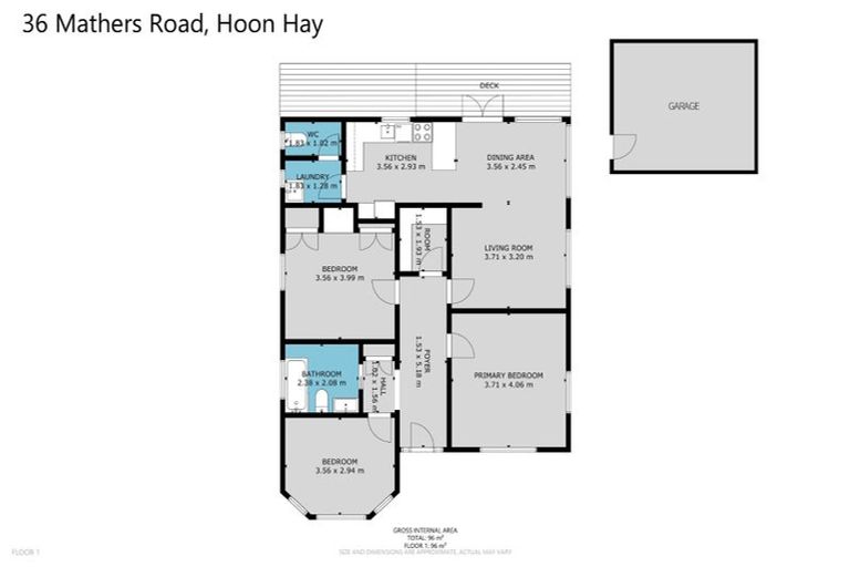 Photo of property in 36 Mathers Road, Hoon Hay, Christchurch, 8025