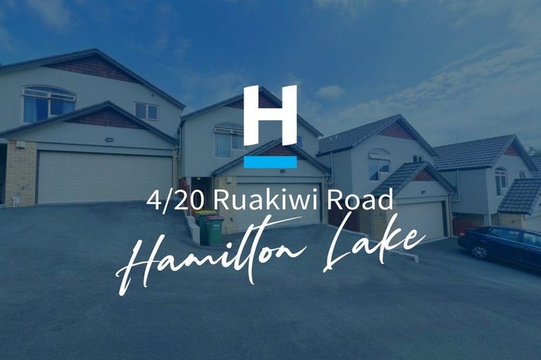 Photo of property in 4/20 Ruakiwi Road, Hamilton Lake, Hamilton, 3204