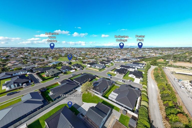 Photo of property in 133 Brookside Road, Rolleston, 7614