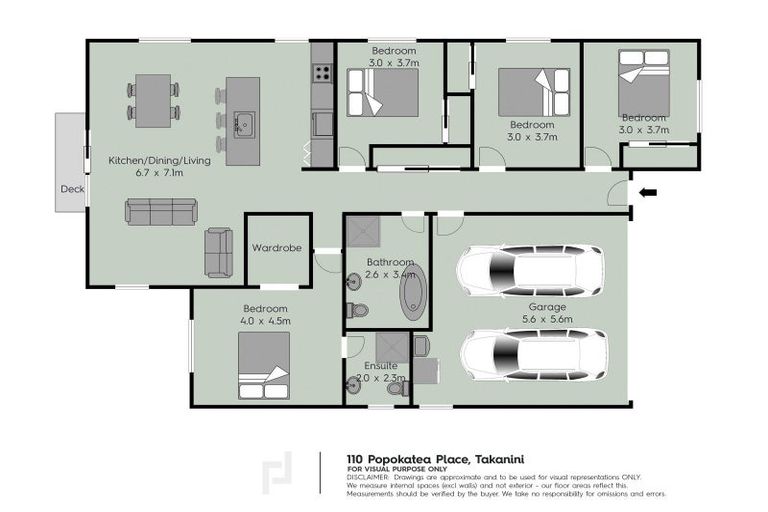 Photo of property in 110 Popokatea Drive, Takanini, 2112