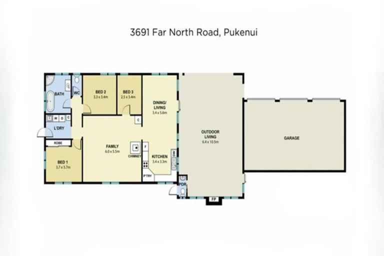 Photo of property in 3691 Far North Road, Pukenui, Kaitaia, 0484