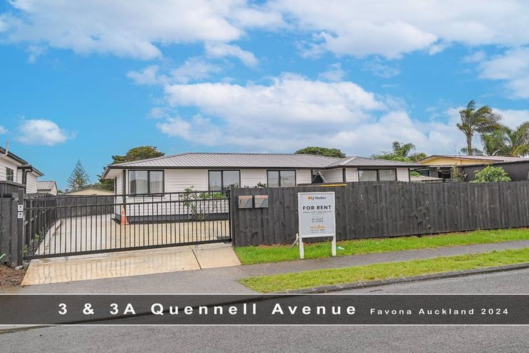 Photo of property in 3 Quennell Avenue, Favona, Auckland, 2024