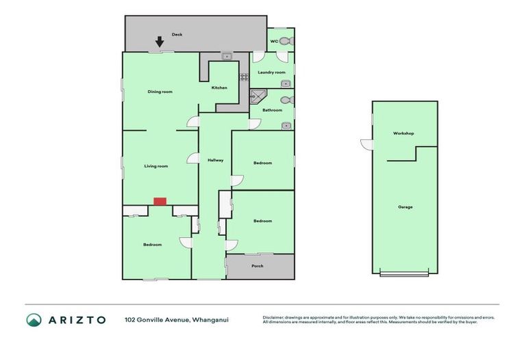 Photo of property in 102 Gonville Avenue, Gonville, Whanganui, 4501