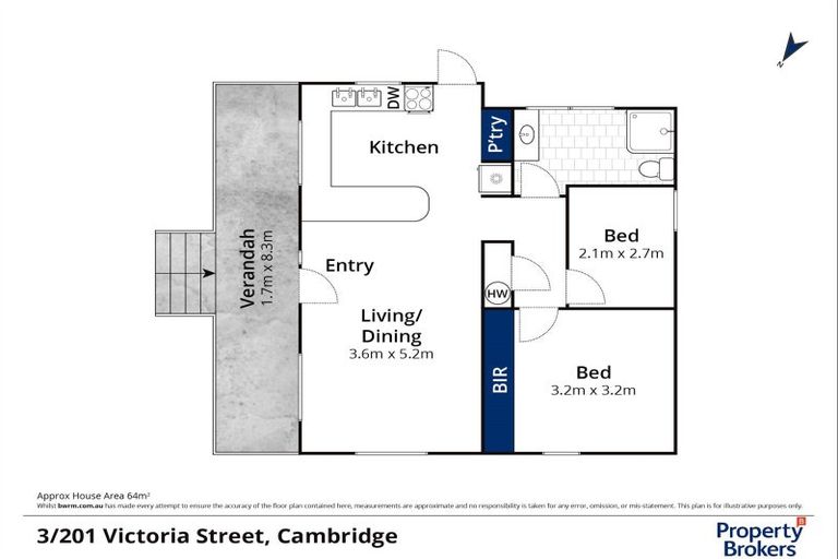 Photo of property in 3/201 Victoria Street, Cambridge, 3434