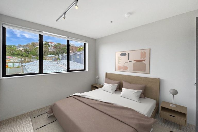 Photo of property in Revolucion Apartments, 201s/28 Torrens Terrace, Mount Cook, Wellington, 6011