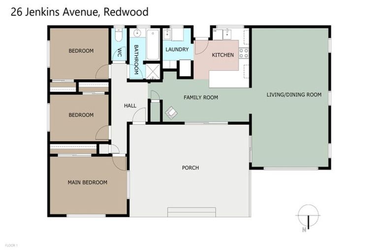 Photo of property in 26 Jenkins Avenue, Redwood, Christchurch, 8051