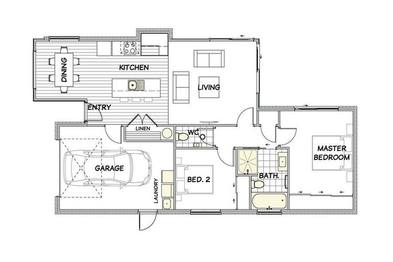 Photo of property in 20 Ellmers Street, Woodend, 7691
