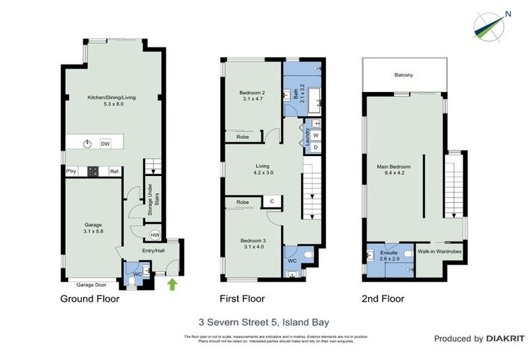 Photo of property in 5/3 Severn Street, Island Bay, Wellington, 6023