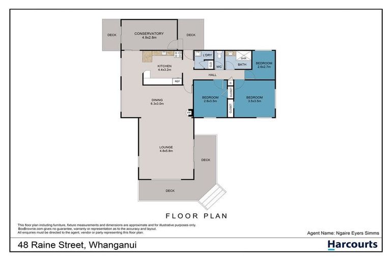 Photo of property in 48 Raine Street, Whanganui East, Whanganui, 4500