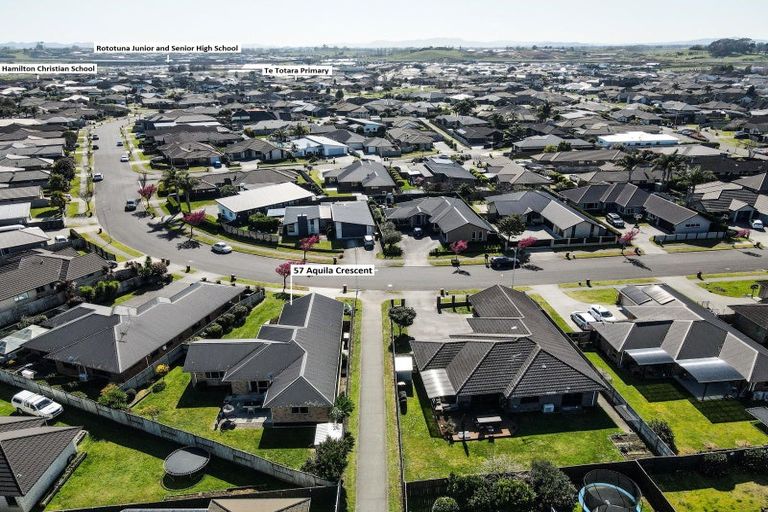 Photo of property in 57 Aquila Crescent, Rototuna North, Hamilton, 3210