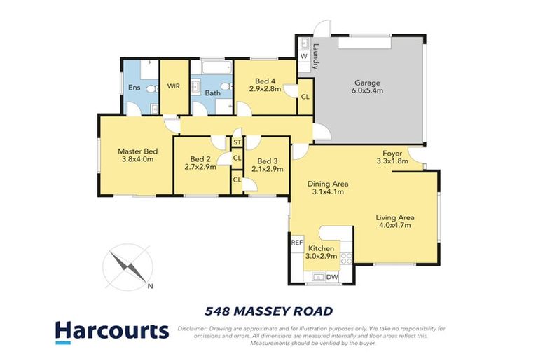 Photo of property in 548 Massey Road, Mangere, Auckland, 2022