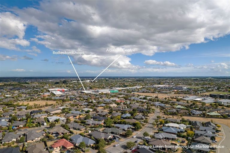 Photo of property in 15f Marlowe Place, Rolleston, 7614