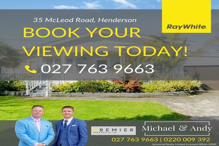 Photo of property in 35 Mcleod Road, Henderson, Auckland, 0612