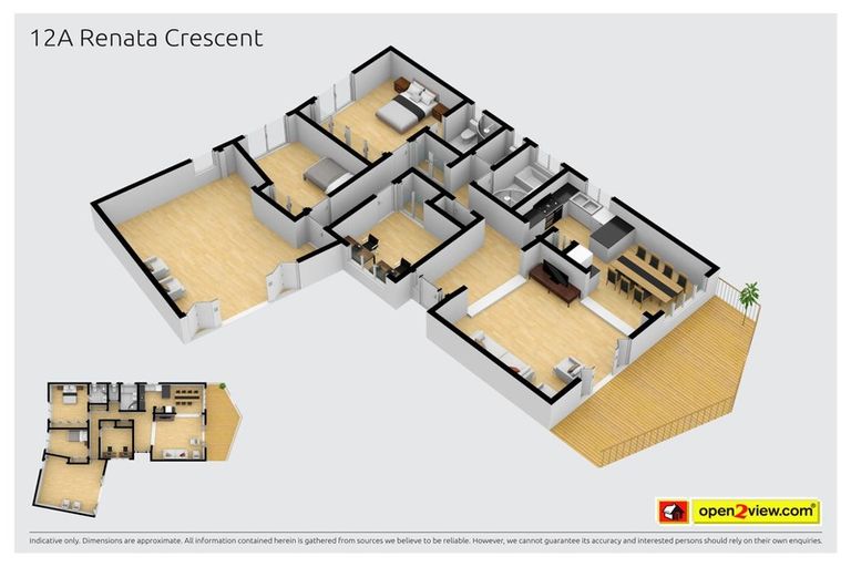 Photo of property in 12a Renata Crescent, Te Atatu Peninsula, Auckland, 0610