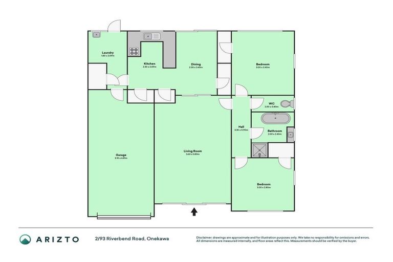 Photo of property in 2/93 Riverbend Road, Onekawa, Napier, 4110