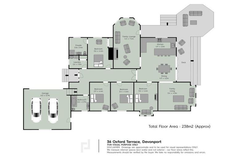 Photo of property in 36 Oxford Terrace, Devonport, Auckland, 0624