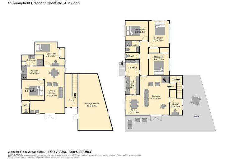 Photo of property in 15 Sunnyfield Crescent, Glenfield, Auckland, 0629