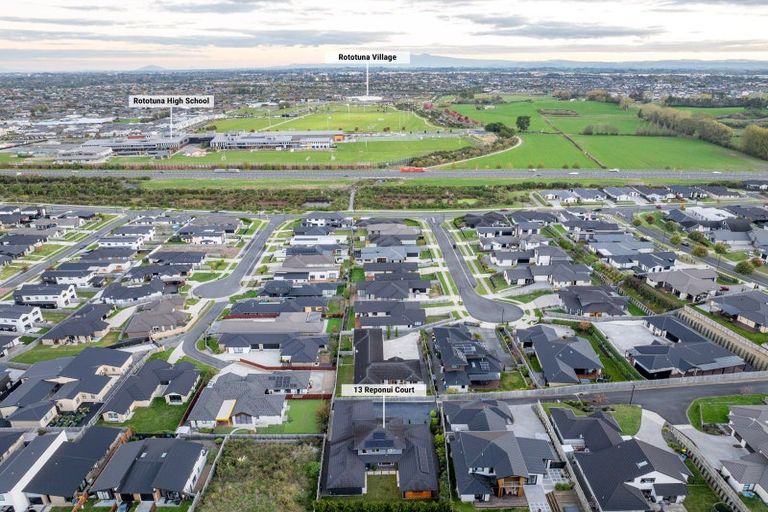 Photo of property in 13 Reponui Court, Rototuna North, Hamilton, 3210
