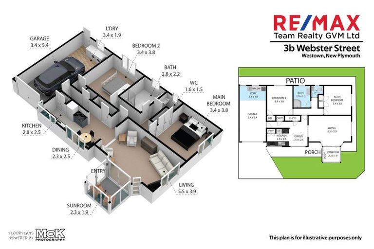 Photo of property in 3 Webster Street, Westown, New Plymouth, 4310