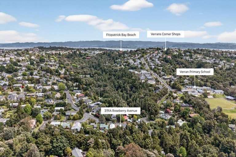 Photo of property in 3/91a Roseberry Avenue, Birkenhead, Auckland, 0626