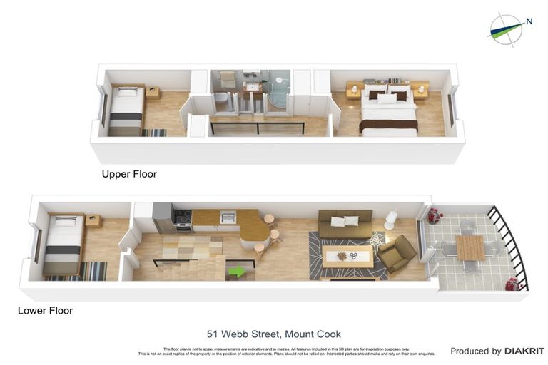 Photo of property in Qba Apartments, 4q/51 Webb Street, Mount Cook, Wellington, 6011