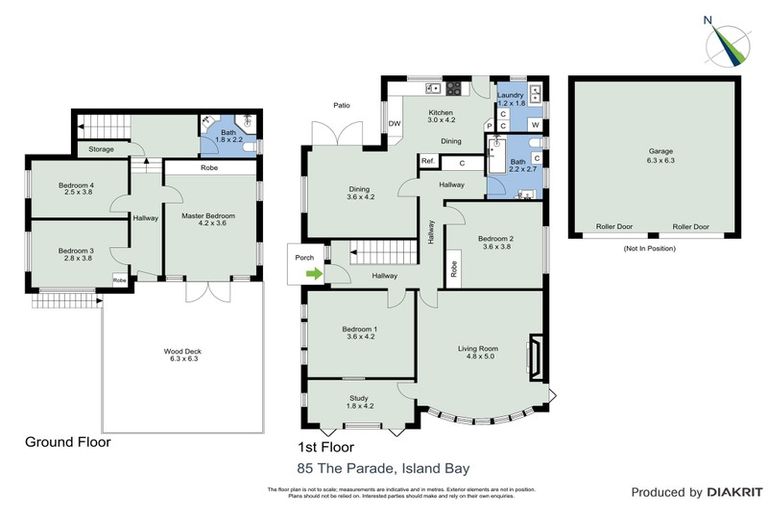 Photo of property in 85 The Parade, Island Bay, Wellington, 6023