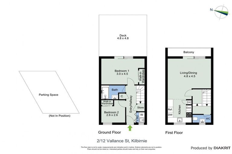 Photo of property in 12u2 Vallance Street, Kilbirnie, Wellington, 6022