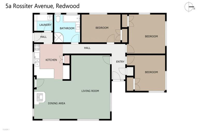 Photo of property in 1/5a Rossiter Avenue, Redwood, Christchurch, 8051