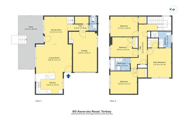 Photo of property in 90 Awaruku Road, Torbay, Auckland, 0630