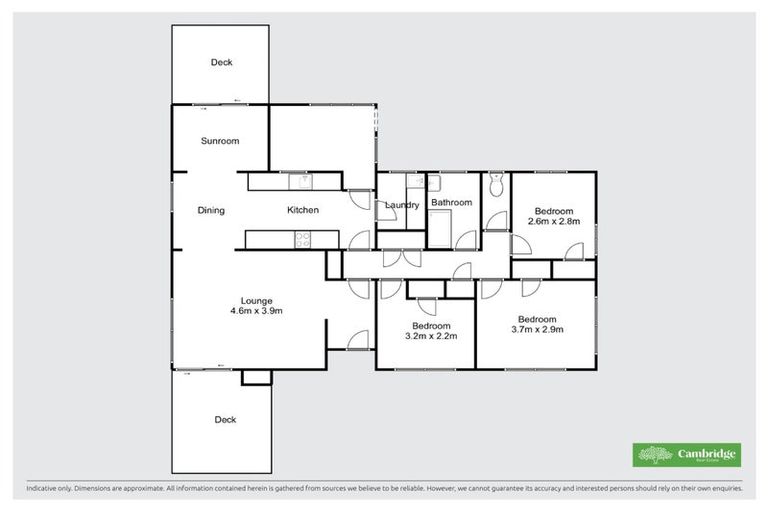 Photo of property in 4 Froude Street, Leamington, Cambridge, 3432