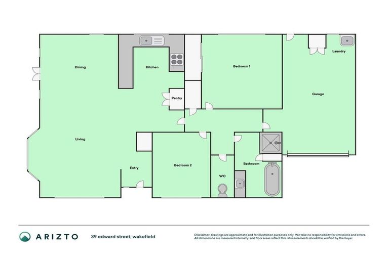 Photo of property in 39 Edward Street, Wakefield, 7025