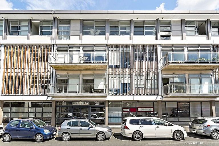 Photo of property in Revolucion Apartments, 302n/28 Torrens Terrace, Mount Cook, Wellington, 6011