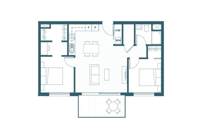 Photo of property in 301/57 Mapou Road, Hobsonville, Auckland, 0616