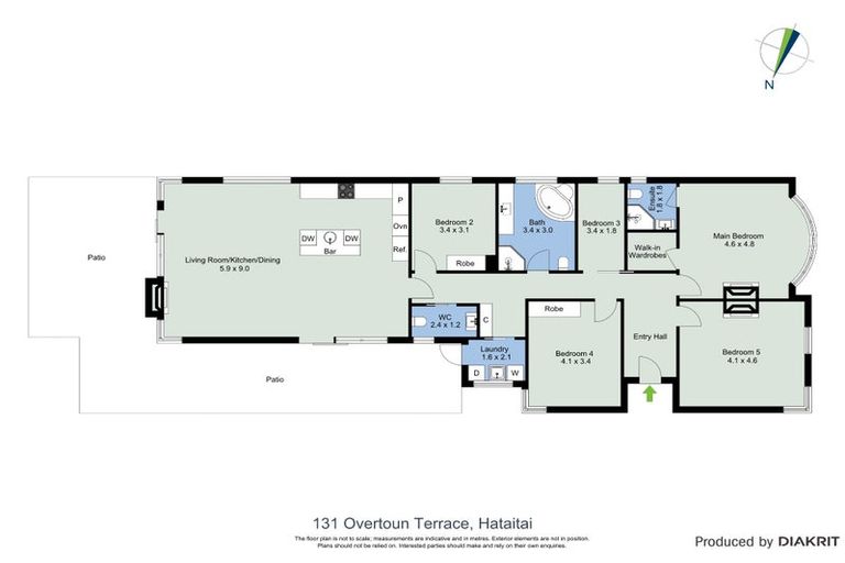 Photo of property in 131 Overtoun Terrace, Hataitai, Wellington, 6021