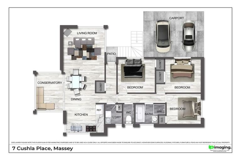 Photo of property in 7 Cushla Place, Massey, Auckland, 0614